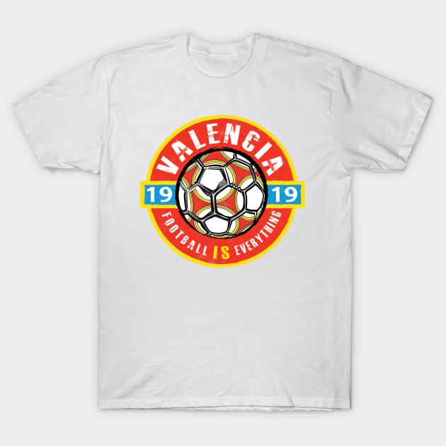 Football Is Everything - Valencia Vintage T-Shirt by FOOTBALL IS EVERYTHING